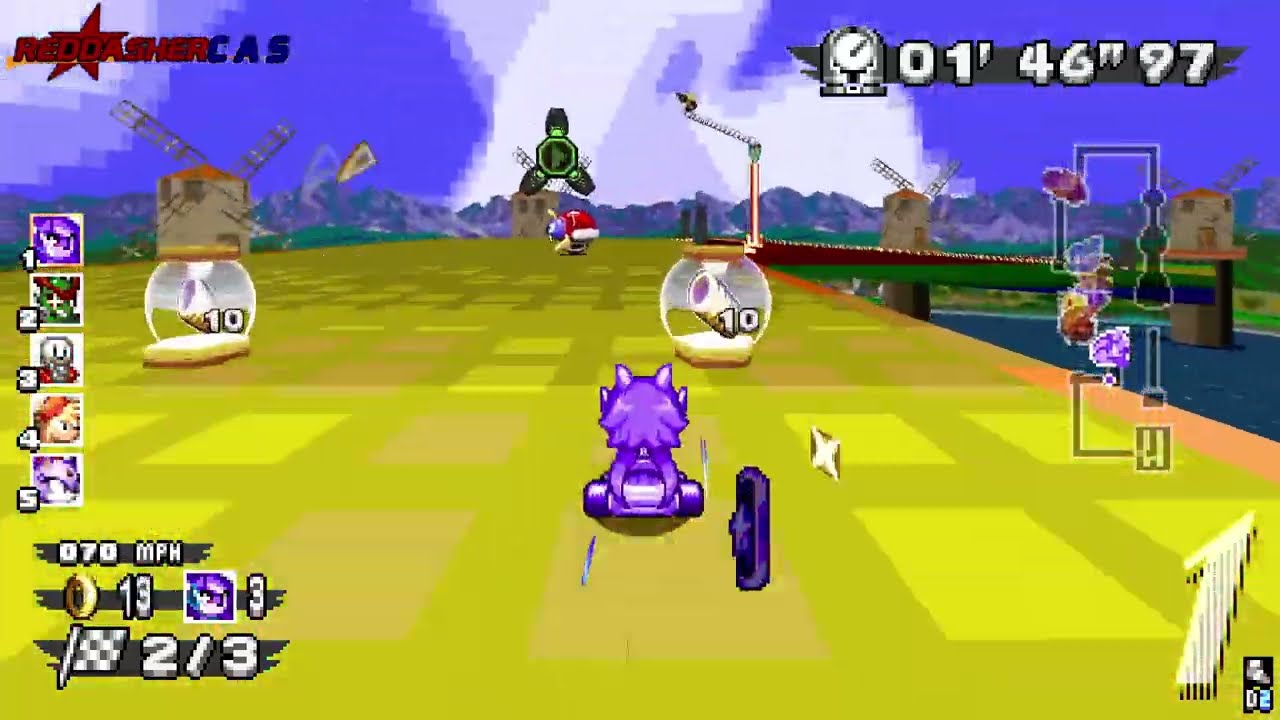 Dr. Robotnik's Ring Racers- Cube Cup V7 w/ Lilac (Intense)