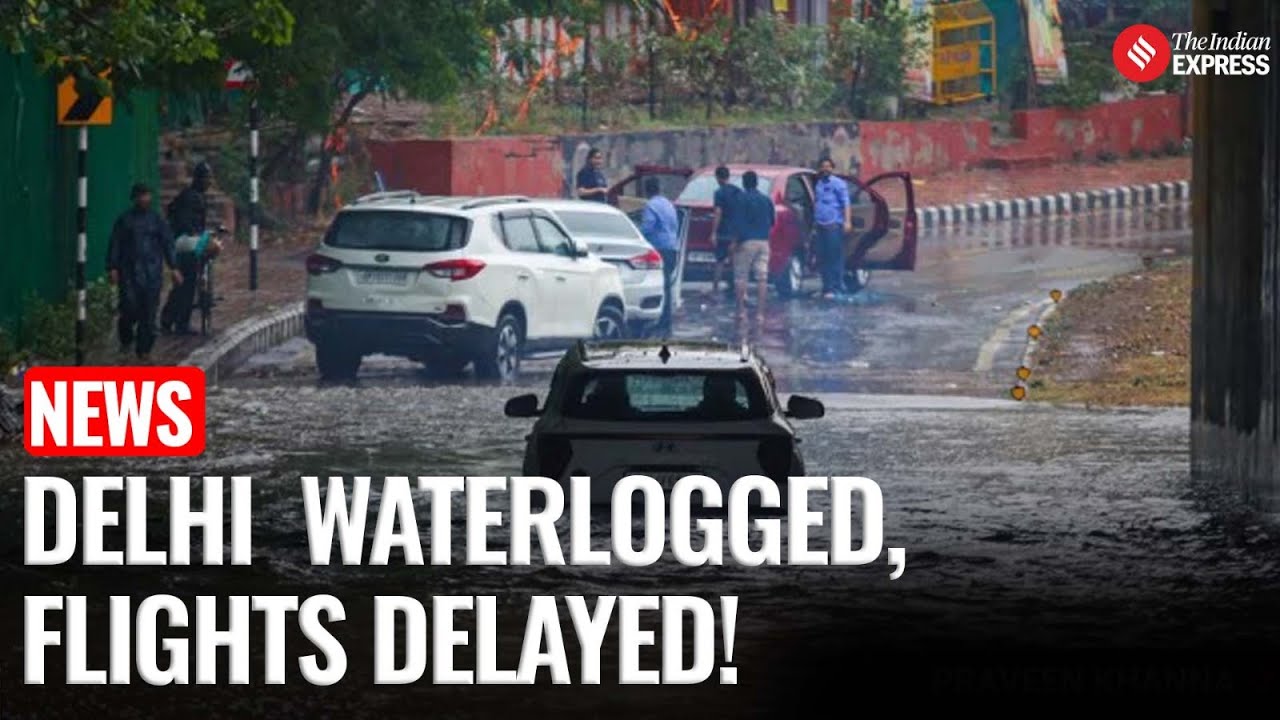 Storm Batters Delhi: Flights Delayed, Roads Flooded, Red Alert Issued by IMD
