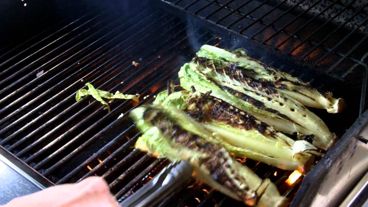 Grilled Romaine Lettuce