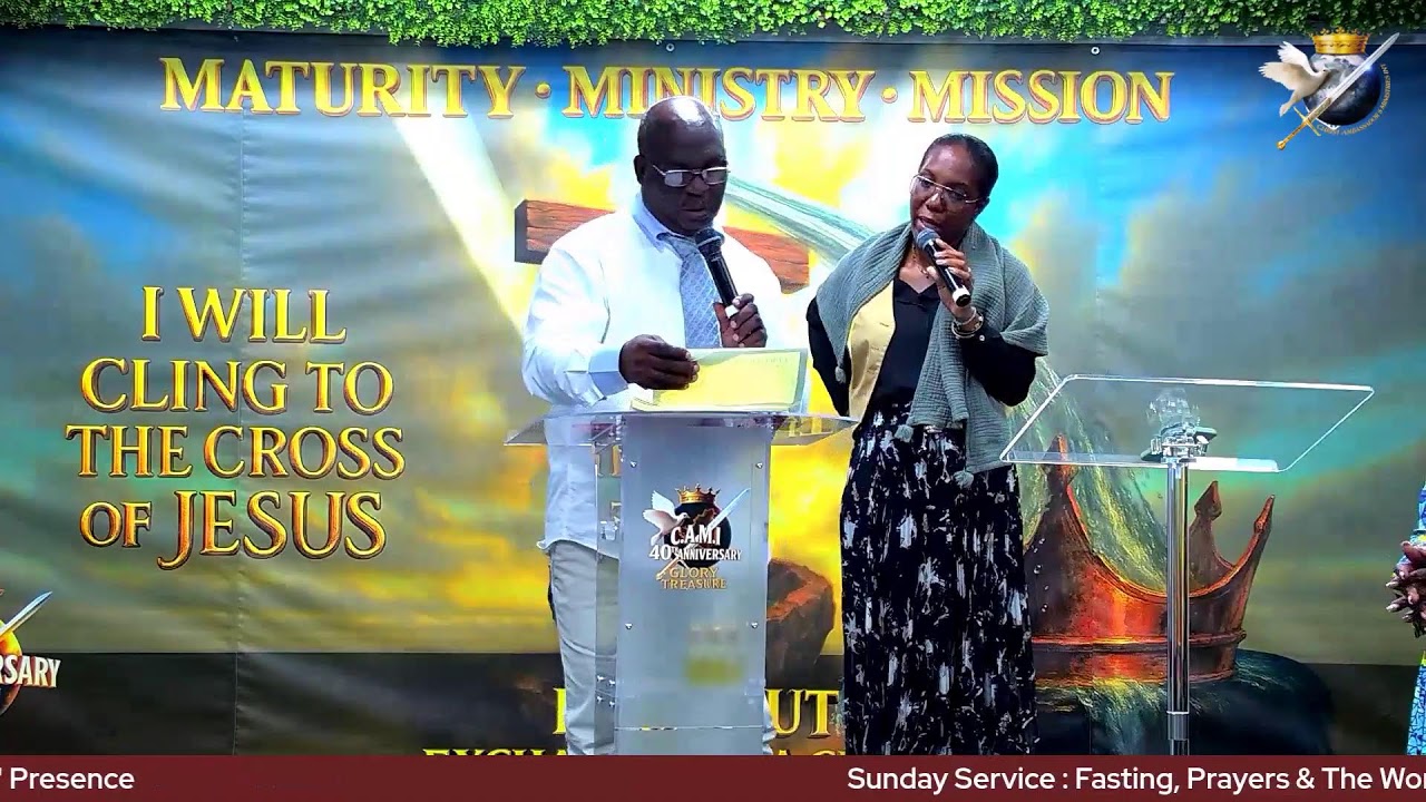 CAMI Sunday service † I Worship. Word. Encounter.