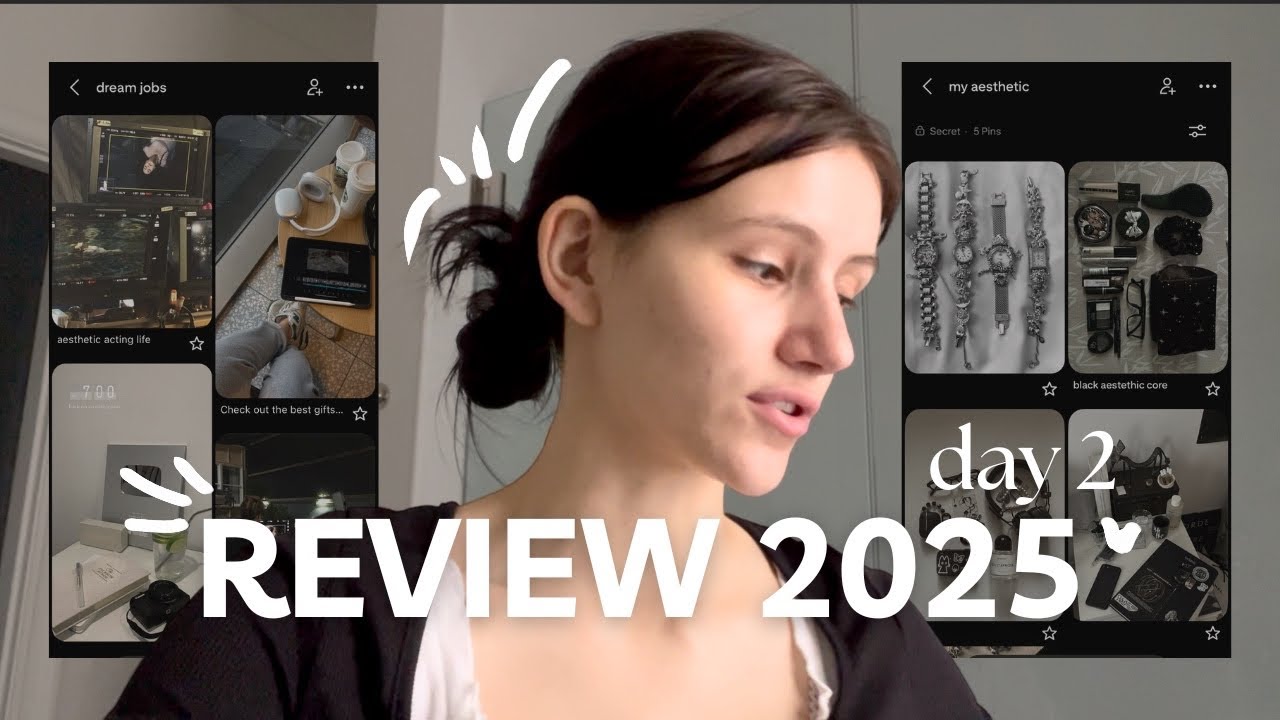 2026 GLOW UP VLOG I review 2025 I vision board I declutter I vlog #2