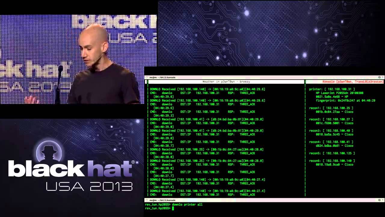 Black Hat USA 2013 - Stepping P3wns: Adventures in full-spectrum embedded exploitation (& defense!)
