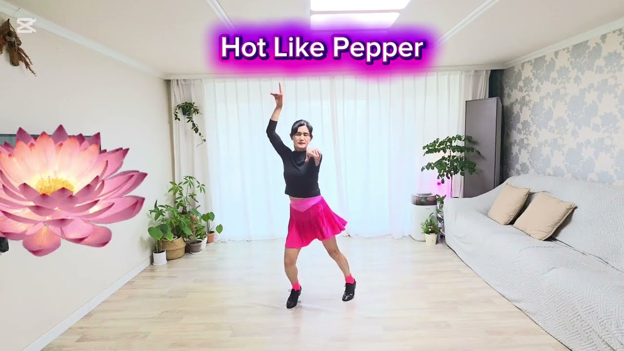 Hot Like Pepper 핫라이크페퍼라인댄스/Level:Easy Intermediate 
