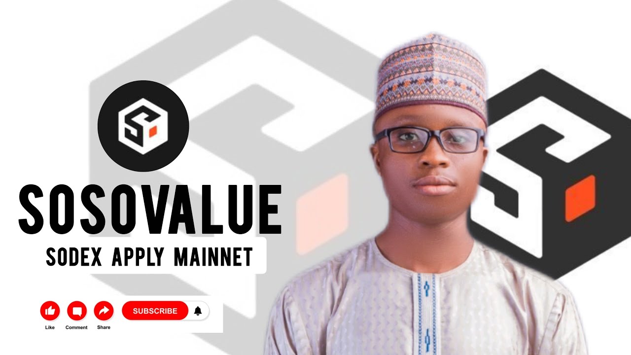 SOSOVALUE APPLY SODEX MAINNET USERS UPDATE..