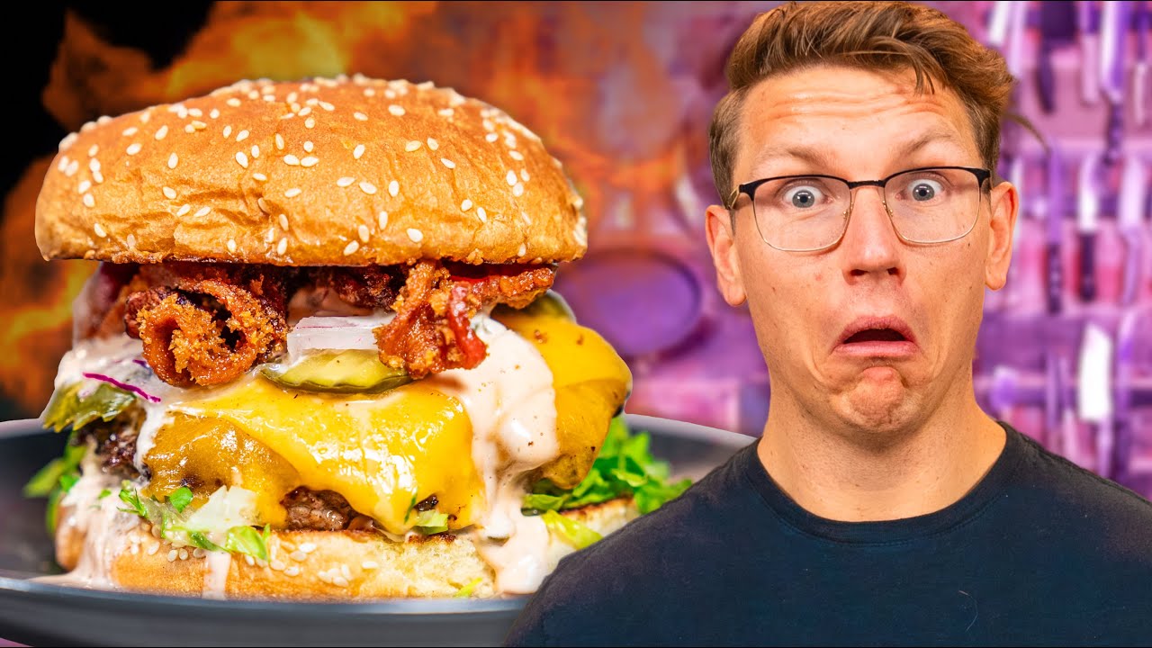 @mythicalkitchen‘s Josh makes the BEST BURGER HE CAN in UNDER 10 Minutes | Ep. 15 | Sorted Food