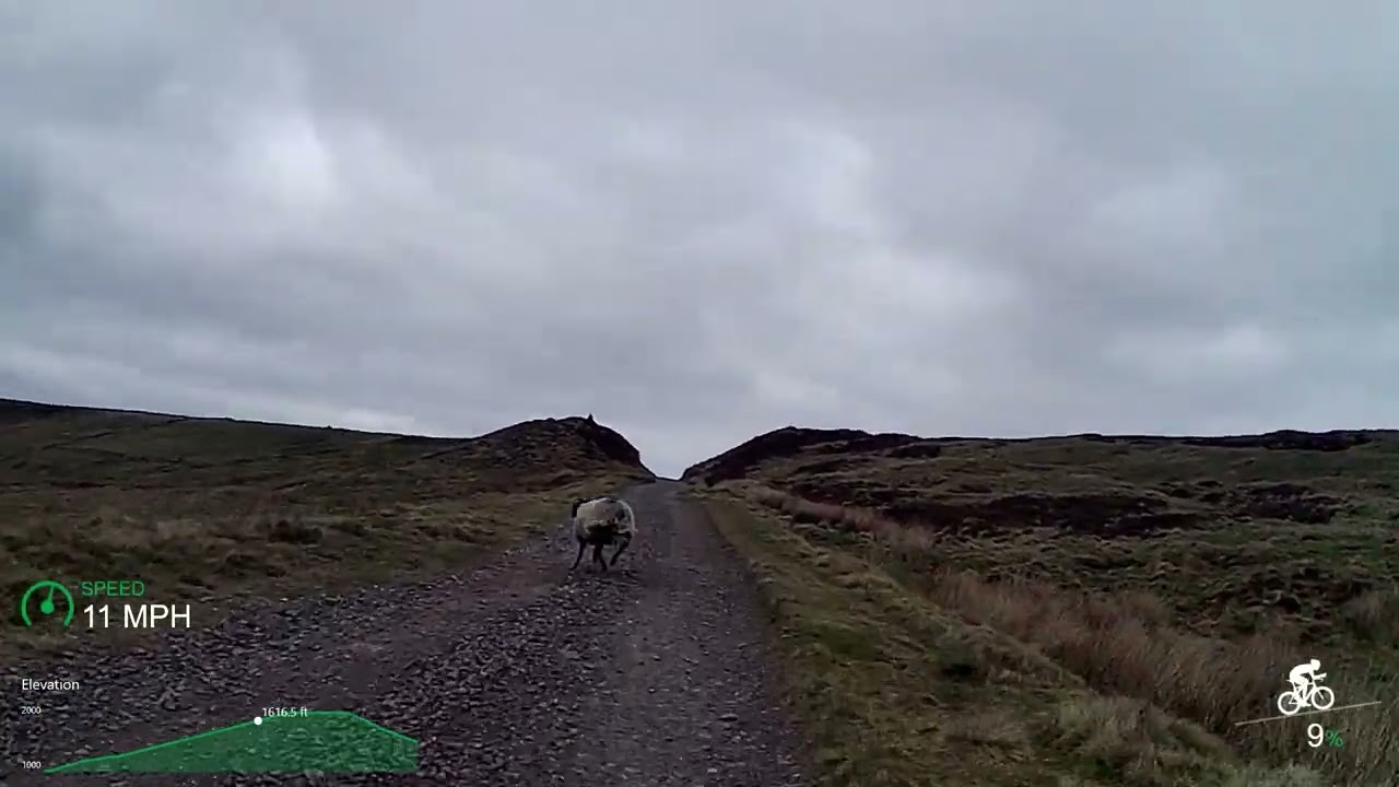 Rookhope Off-road Climb, Ebike, C2C