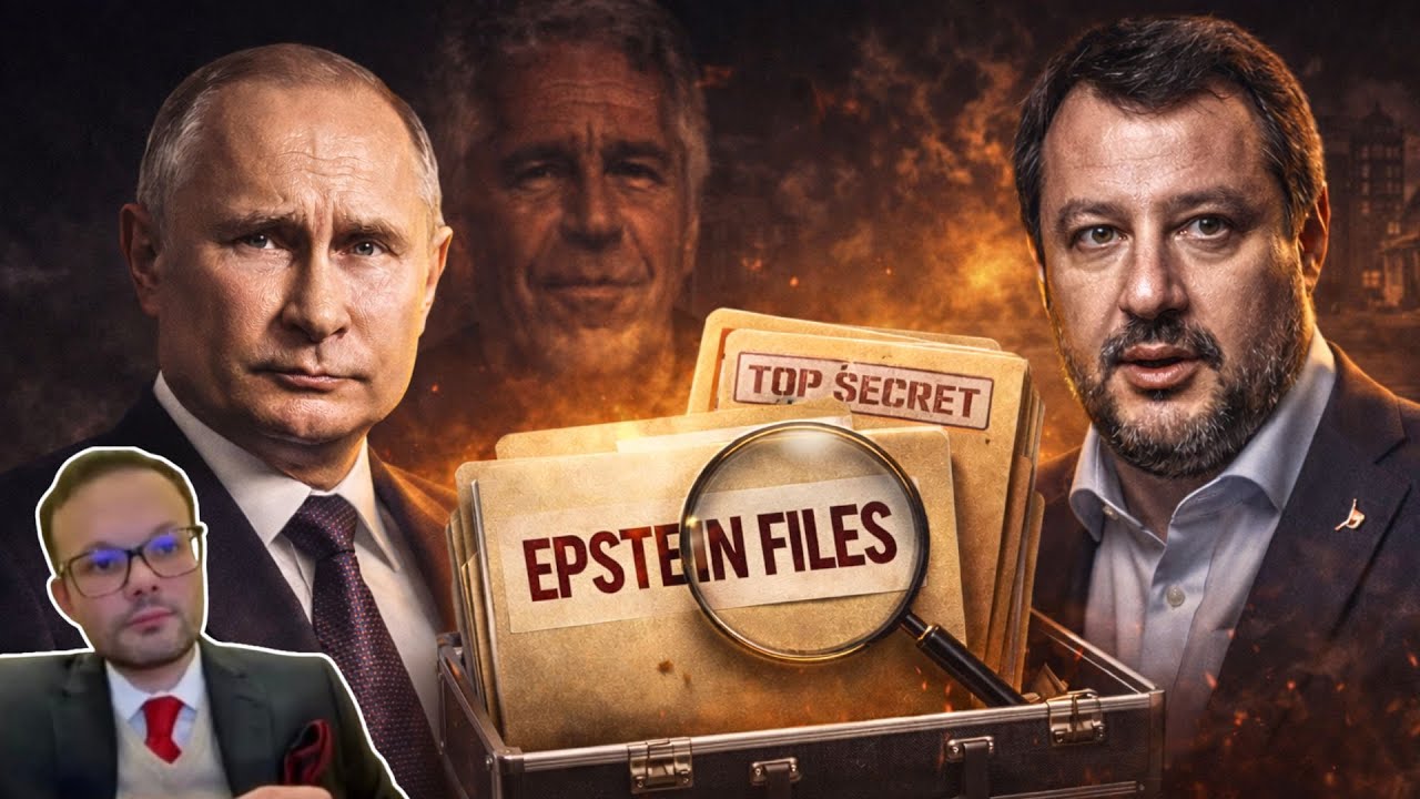 LO SCANDALO degli EPSTEIN FILES con PUTIN e SALVINI, ANALISI con AMEDEO MADDALUNO