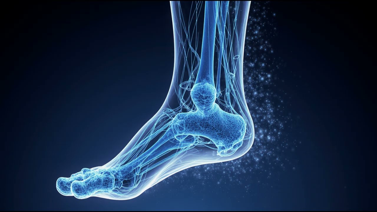 Evaananda - Stimuler la circulation du système lymphatique aux chevilles et partout dans le corps.