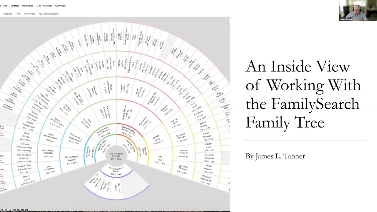 An Inside View of Working With the FamilySearch Family Tree – James Tanner (18 April 2024)