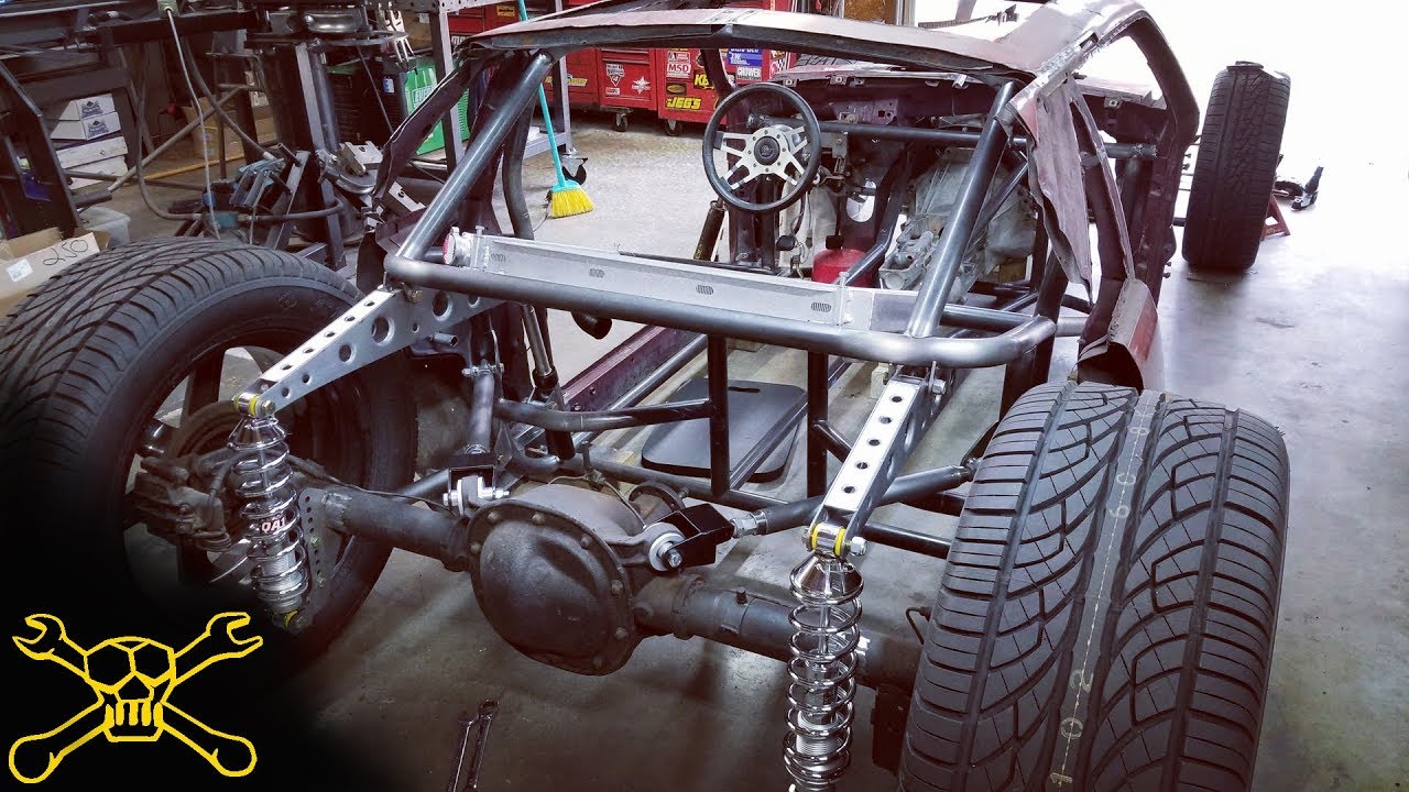 Custom Cantilever Suspension | Mustang Hot Rod Build