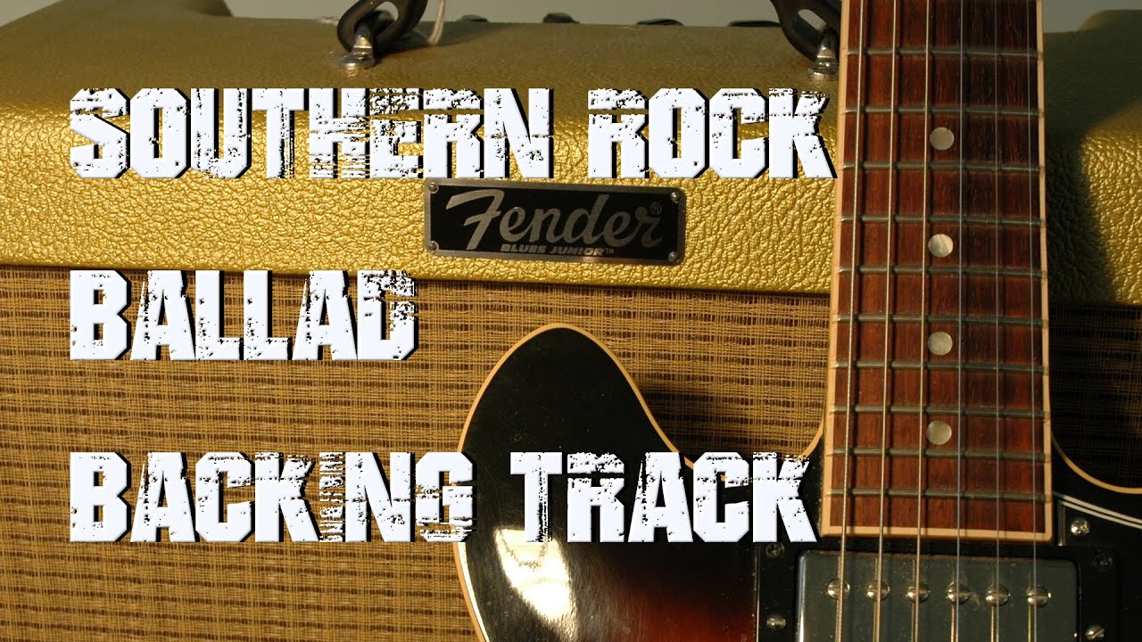 southern rock ballad♦️backing track