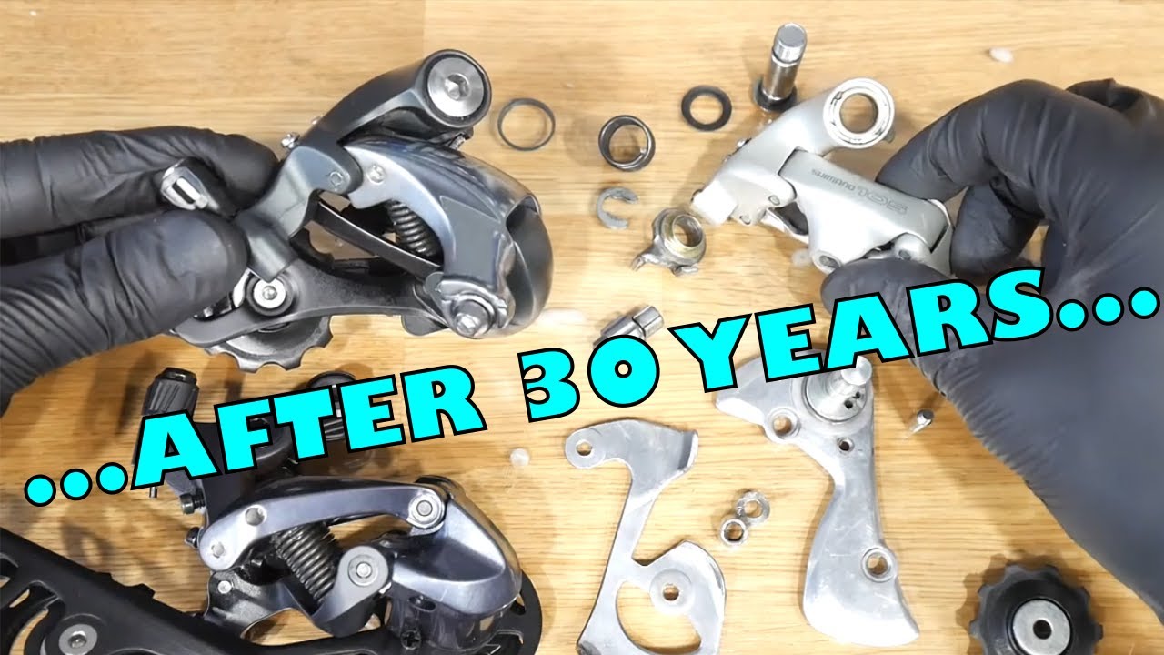 No Revolution In 30 Years. 1992 Shimano 105 vs 2019 Ultegra Rear Derailleur. Surprising Comparison..