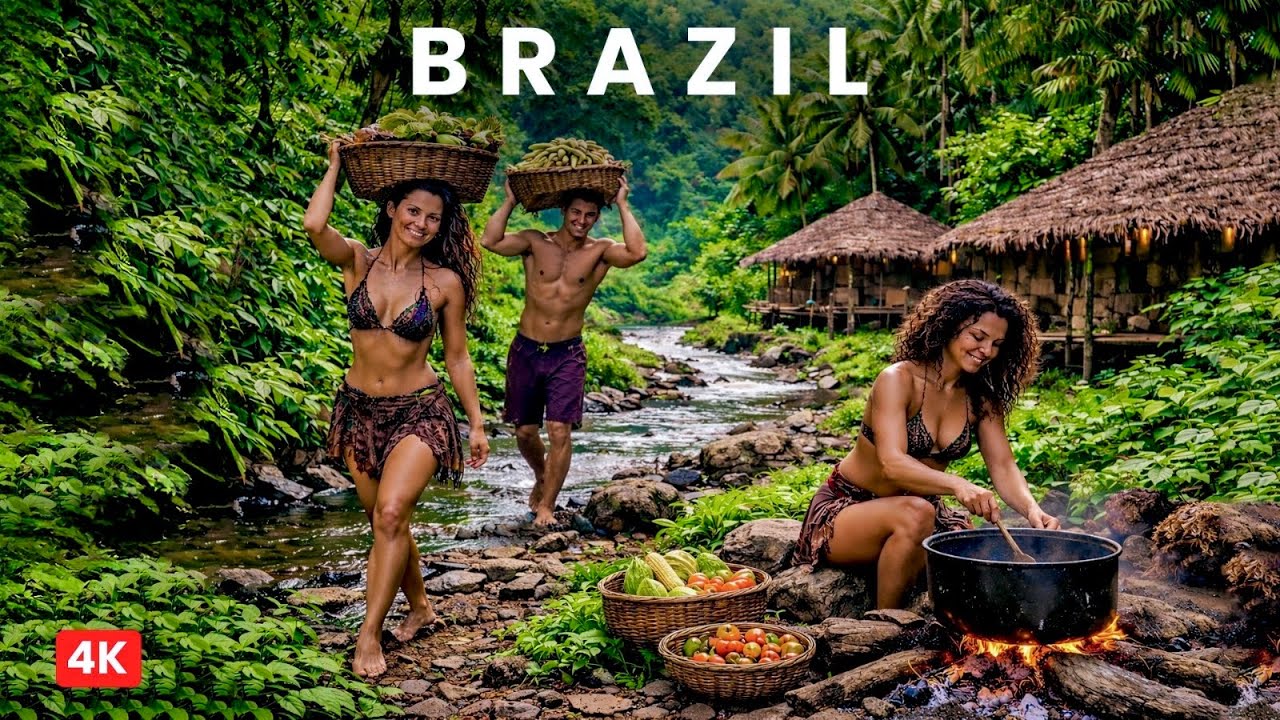 Unseen Brazil | Why Brazilian Young People Still Living In The Deep Jungle? | 4K Travel Documentary
