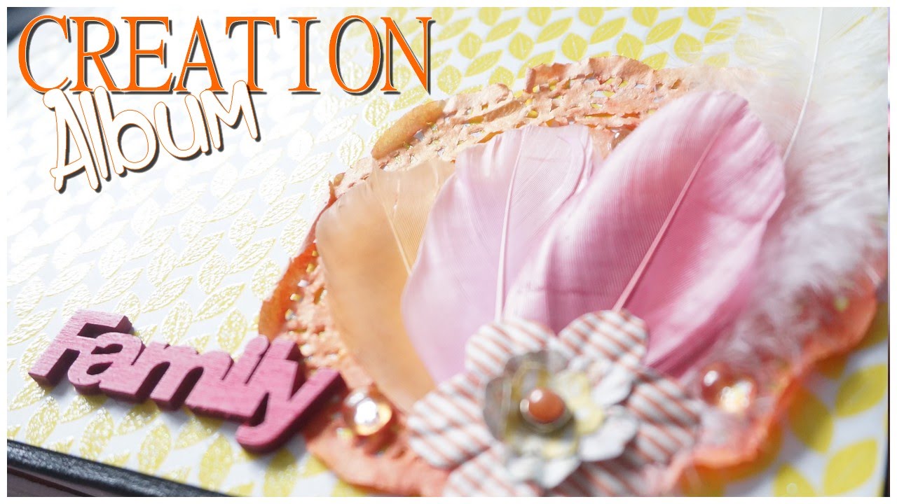 Tutoriel Mini Album de Famille Coloré - Structure, reliure et pages ♡