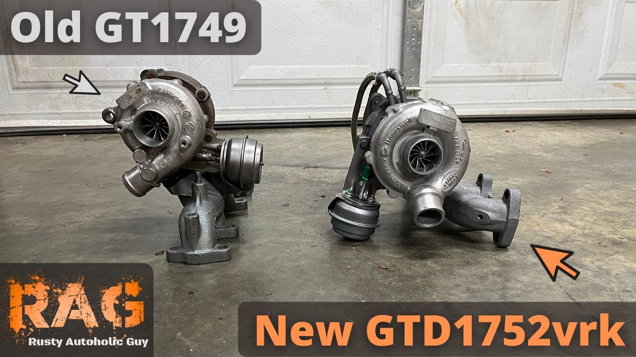Установка турбокомпрессора GTD1752vrk на мой TJ Wrangler с двигателем TDI, часть 1