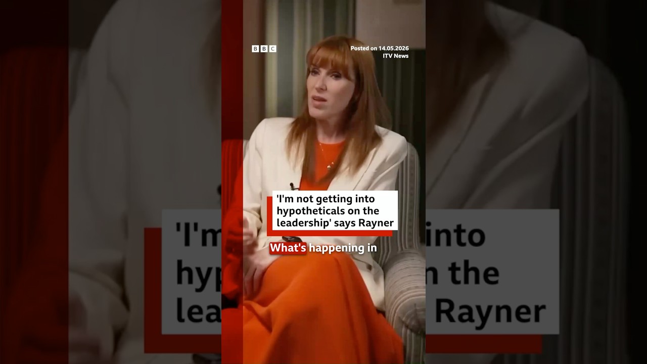&lsquo;I&rsquo;m not getting into hypotheticals on the leadership,&rsquo; says Angela Rayner. #BBCNews