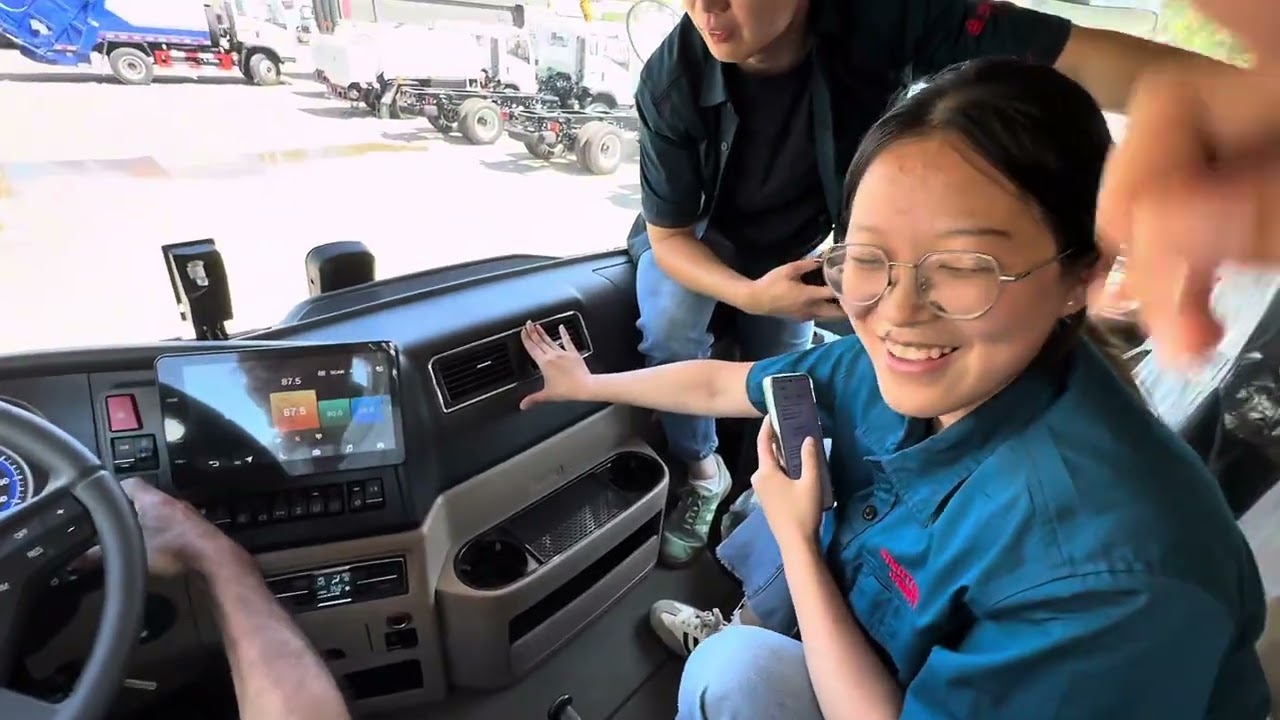 ELECTRIC TRUCK TEST DRIVE IN CHINA 🇨🇳 