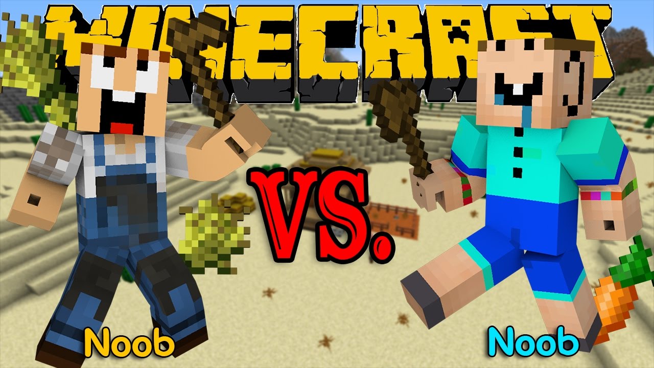 Noob VS Noob - Minecraft
