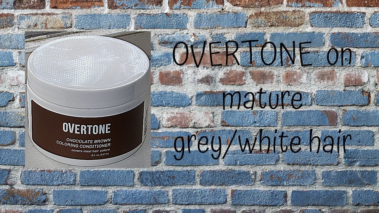 Overtone for mature grey/white hair!! Will it cover?
