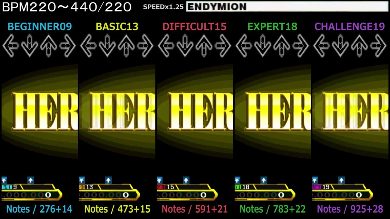 DDR / ENDYMION - SINGLE (DanceDanceRevolution A)