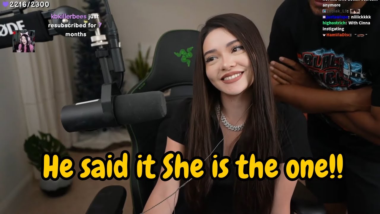 Nick came to visit Katchii on stream and confirmed that she was the...