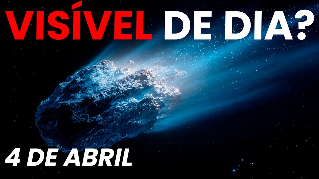 O COMETA Que Vai Se Jogar no SOL em ABRIL — E Pode Ser VISÍVEL DO BRASIL