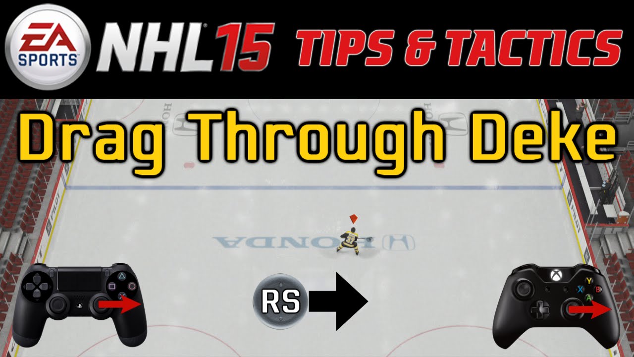 NHL 15: Tips & Tactics - Drag Through Deke