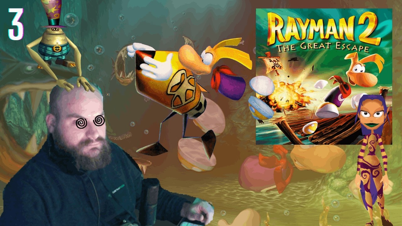 ON VA JUSQU'AU BOUT AVEC L'OBUS VOLANT ! Rayman 2 #3