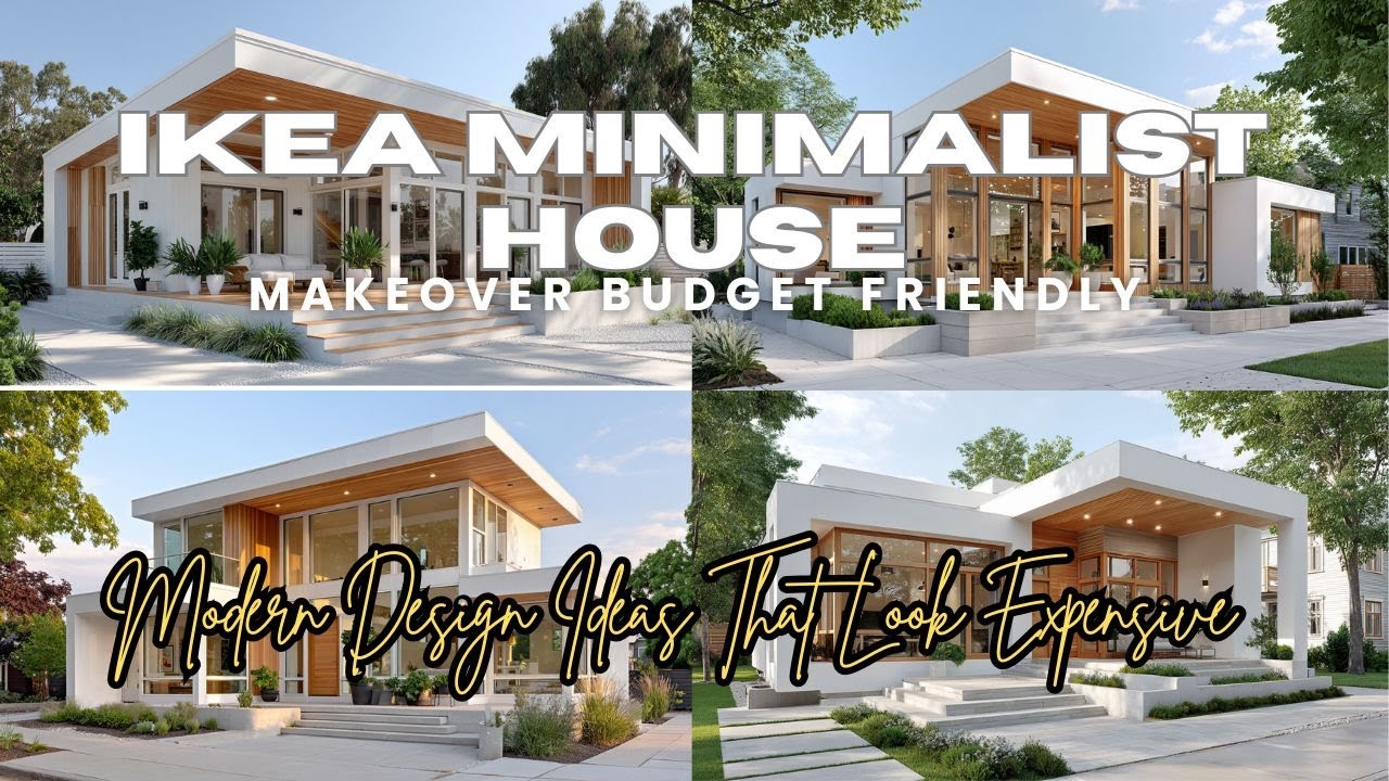 IKEA Minimalist House Makeover Budget Friendly Modern Design Ideas That Look Expensive