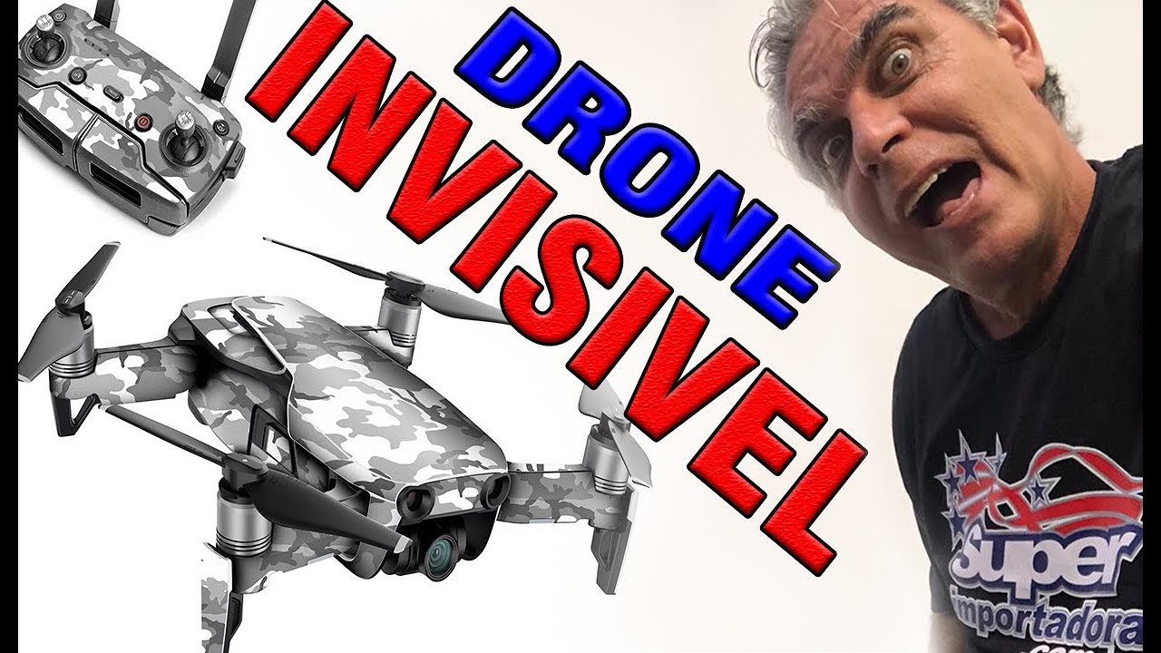 DRONE INVISÍVEL ou CAMUFLADO ??? dji mavic air wanzam fpv