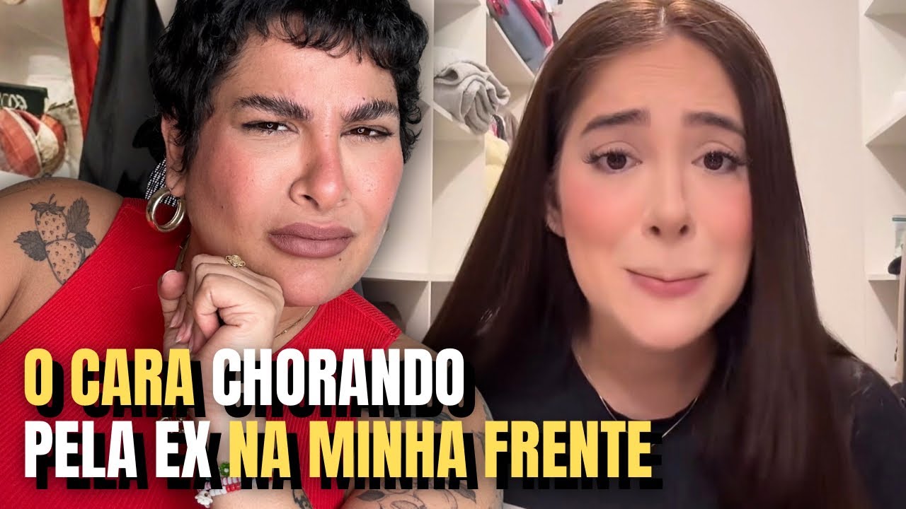 FUI NO ENCONTRO E ELE CHOROU PELA EX COMIGO