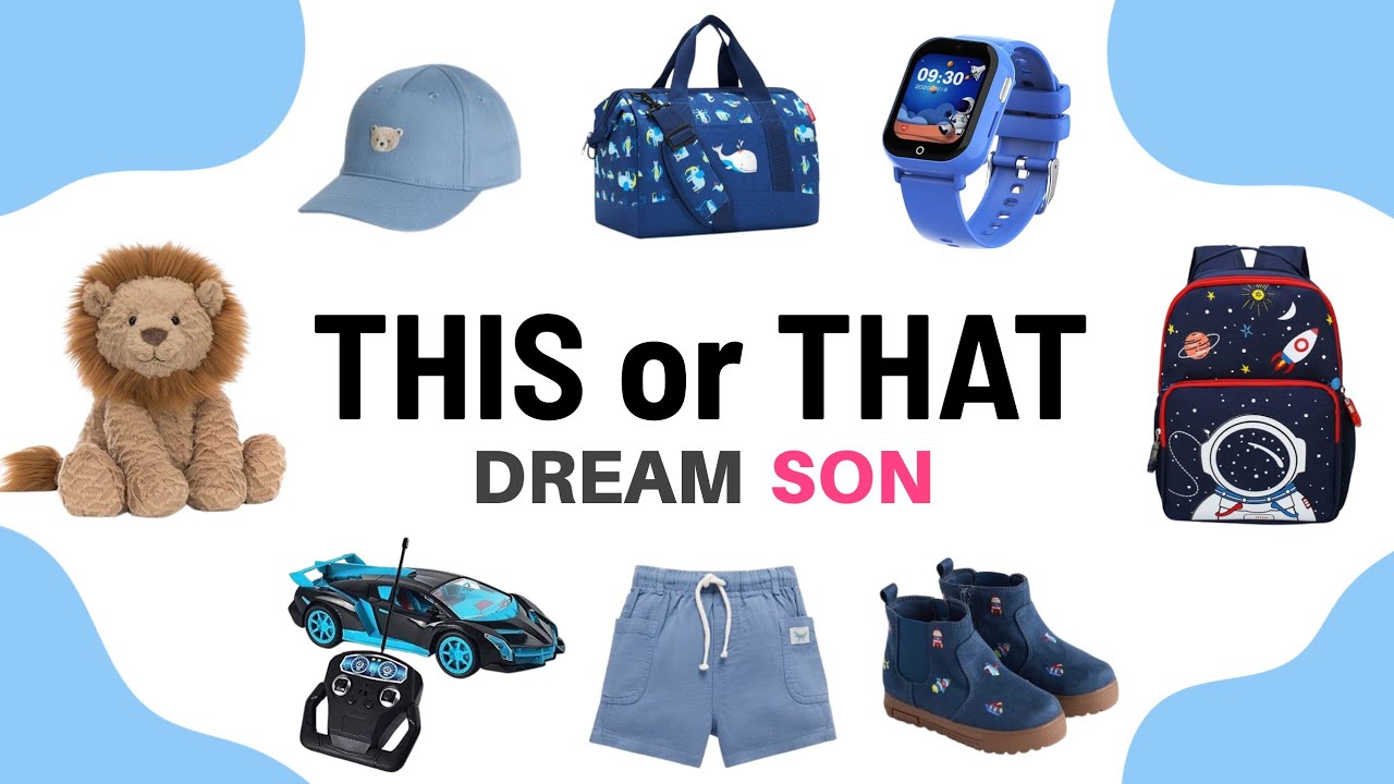 THIS or THAT! Build Your Dream Son 🍼🧢👦🏻 | From Baby to Teen!