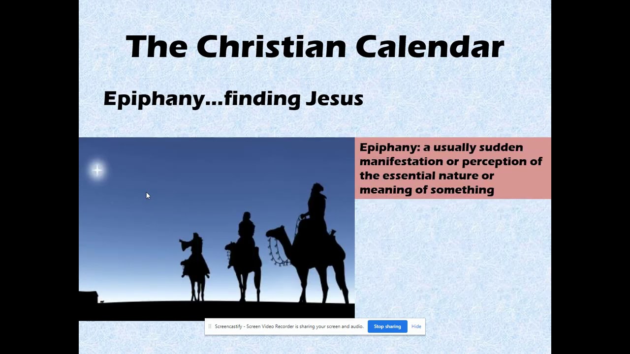 The Christian Calendar