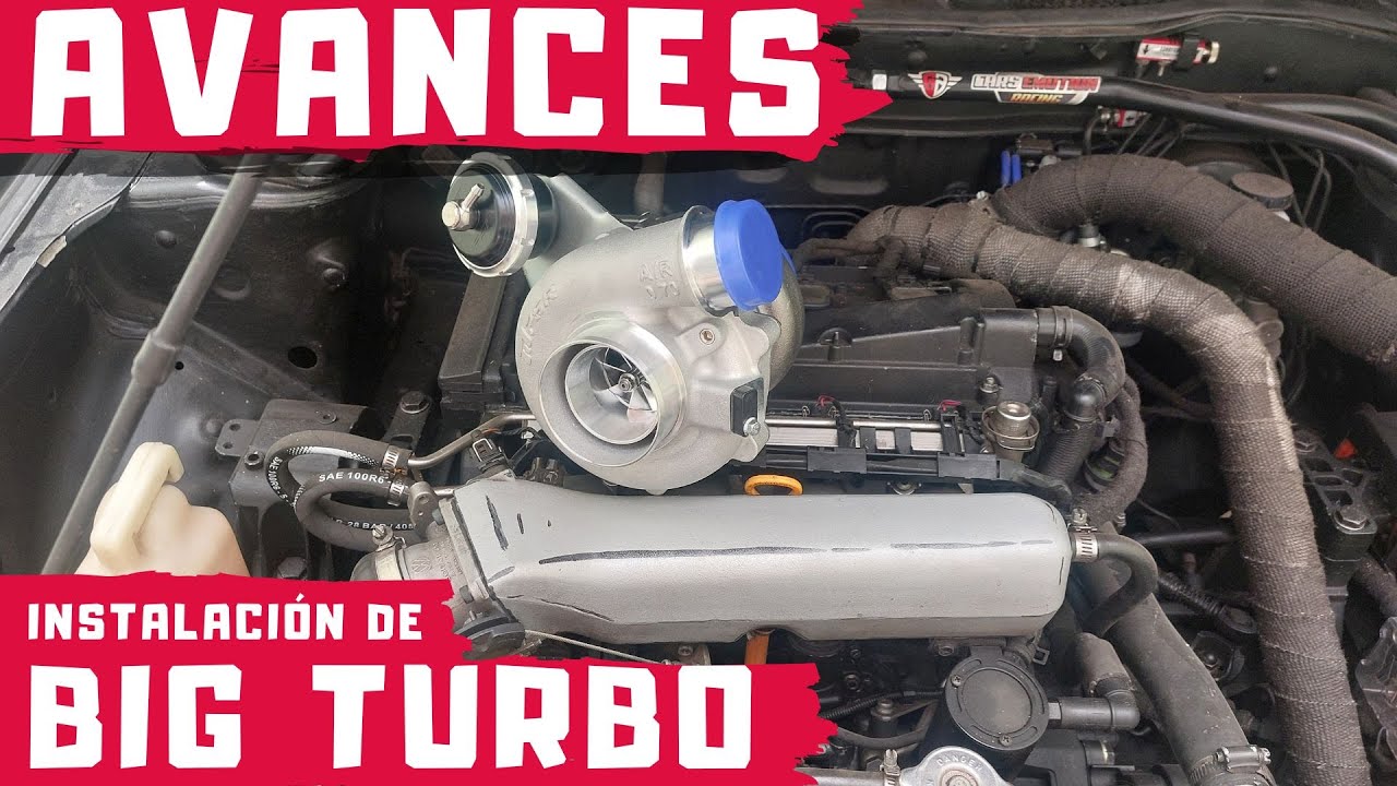 INSTALACION BIG TURBO AL TSURU/ B13 V16 SUNNY / PULSAR /1.8T 20V  2.0 STROKER /BY JOSAFAT PEDROZA
