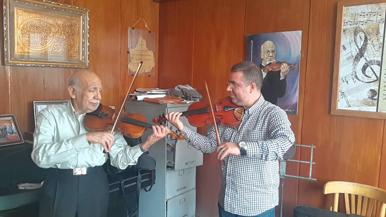 هشام العلوي hicham alaoui مع أستاذي الحاج سعد محمد حسن