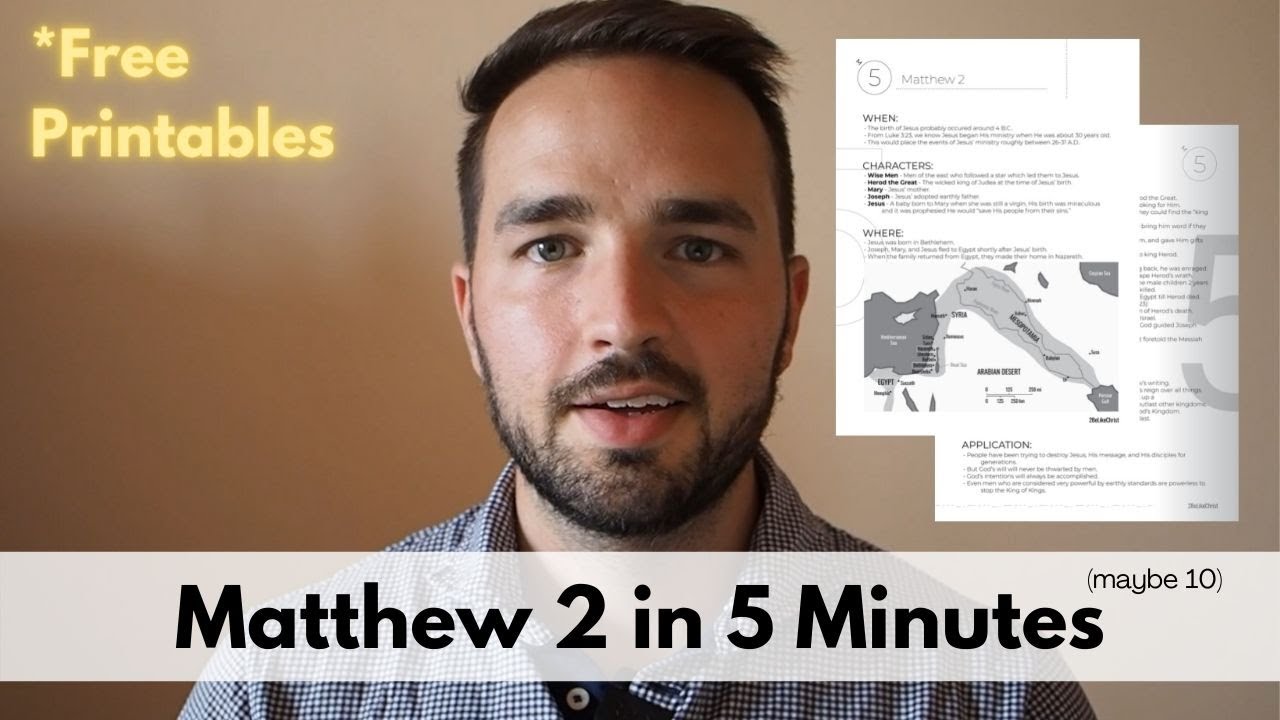 Матфея 2 за 5 минут — 2BeLikeChrist