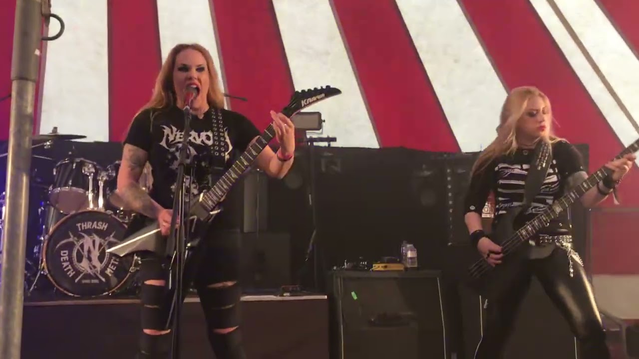 NERVOSA at Antwerp Metal Fest 2024. “Perpetual Chaos”.