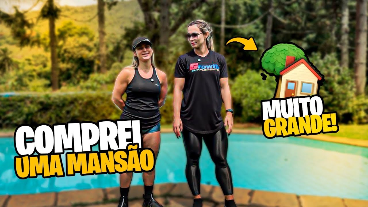 COMPREI UMA MANSÃO NA SERRA - MINHA CASA NOVA 