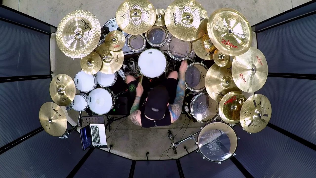 27 DEPECHE MODE - WALKING IN MY SHOES LIVE - DRUM COVER