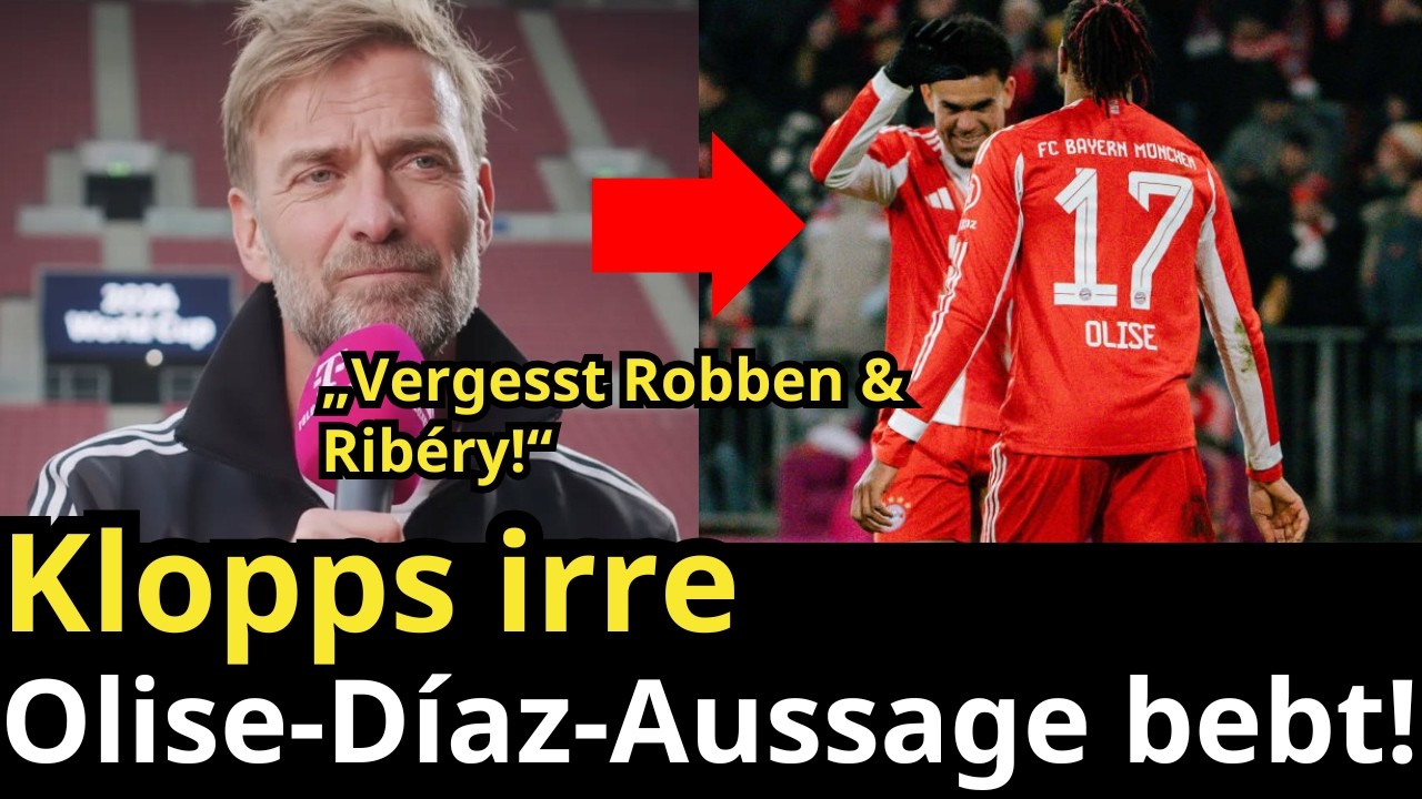 Gefährlicher als Robben & Ribéry? Klopps irre Olise-Díaz-Aussage bebt!