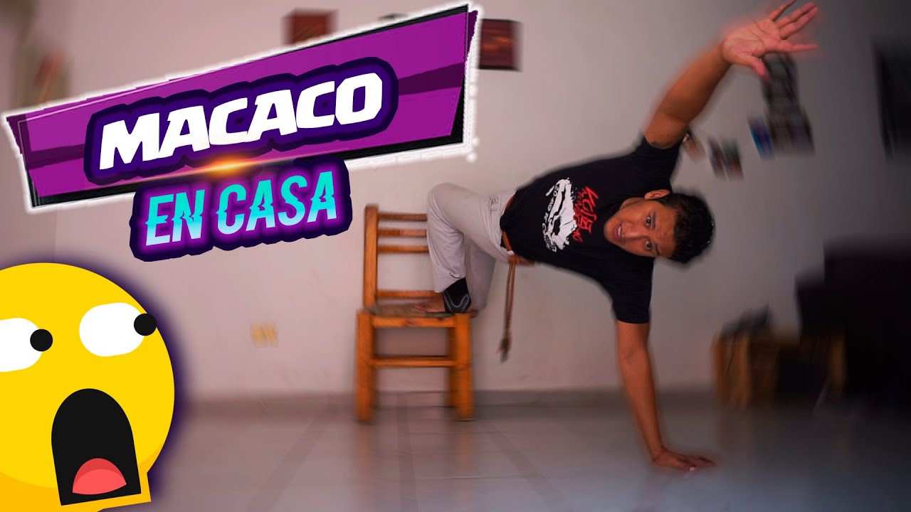 👉Cómo ENTRENAR MACACO en CASA? Entrenamiento FUNCIONAL de CAPOEIRA para PRINCIPIANTES 2025 🙊