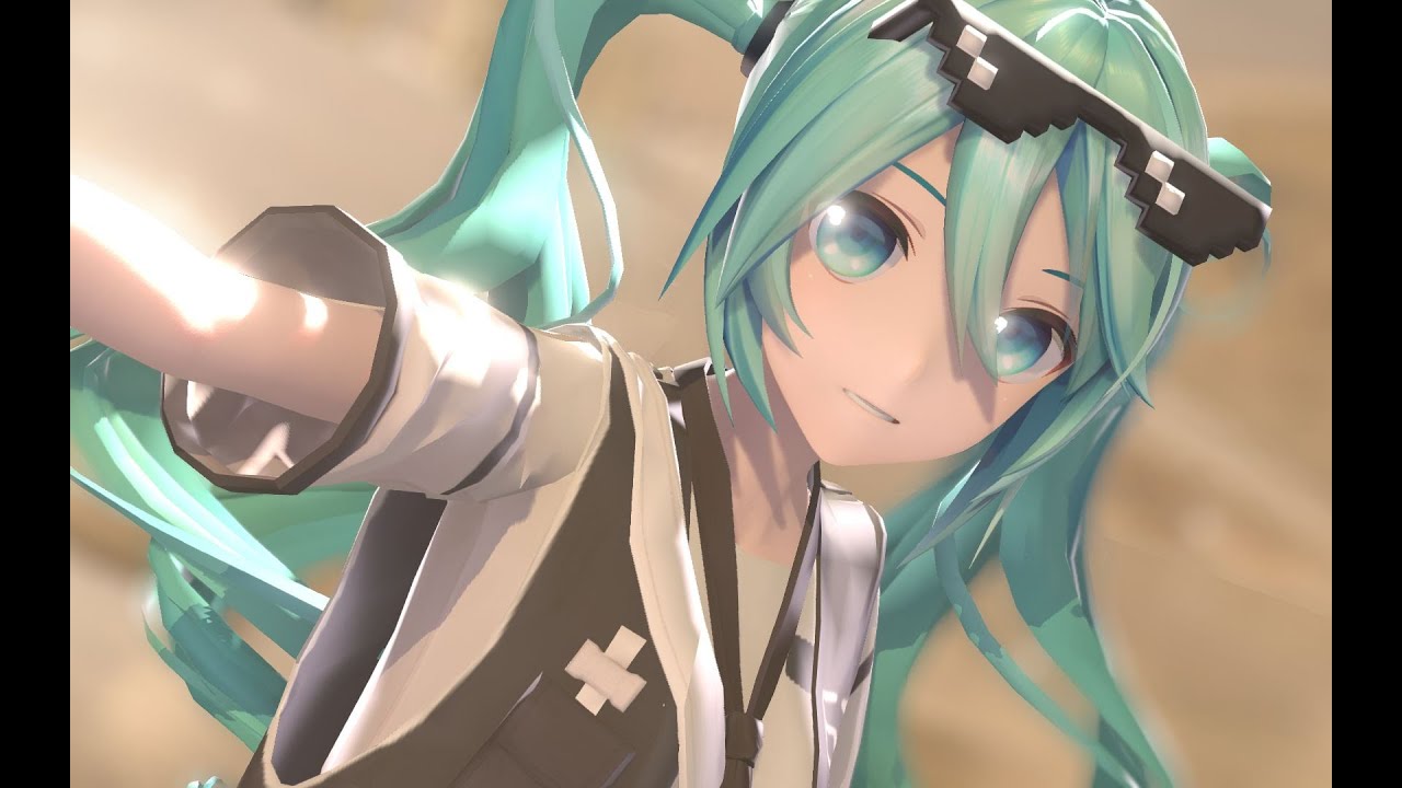 【VOCALOID MMD/4K/60FPS】Hatsune Miku【砂の惑星】