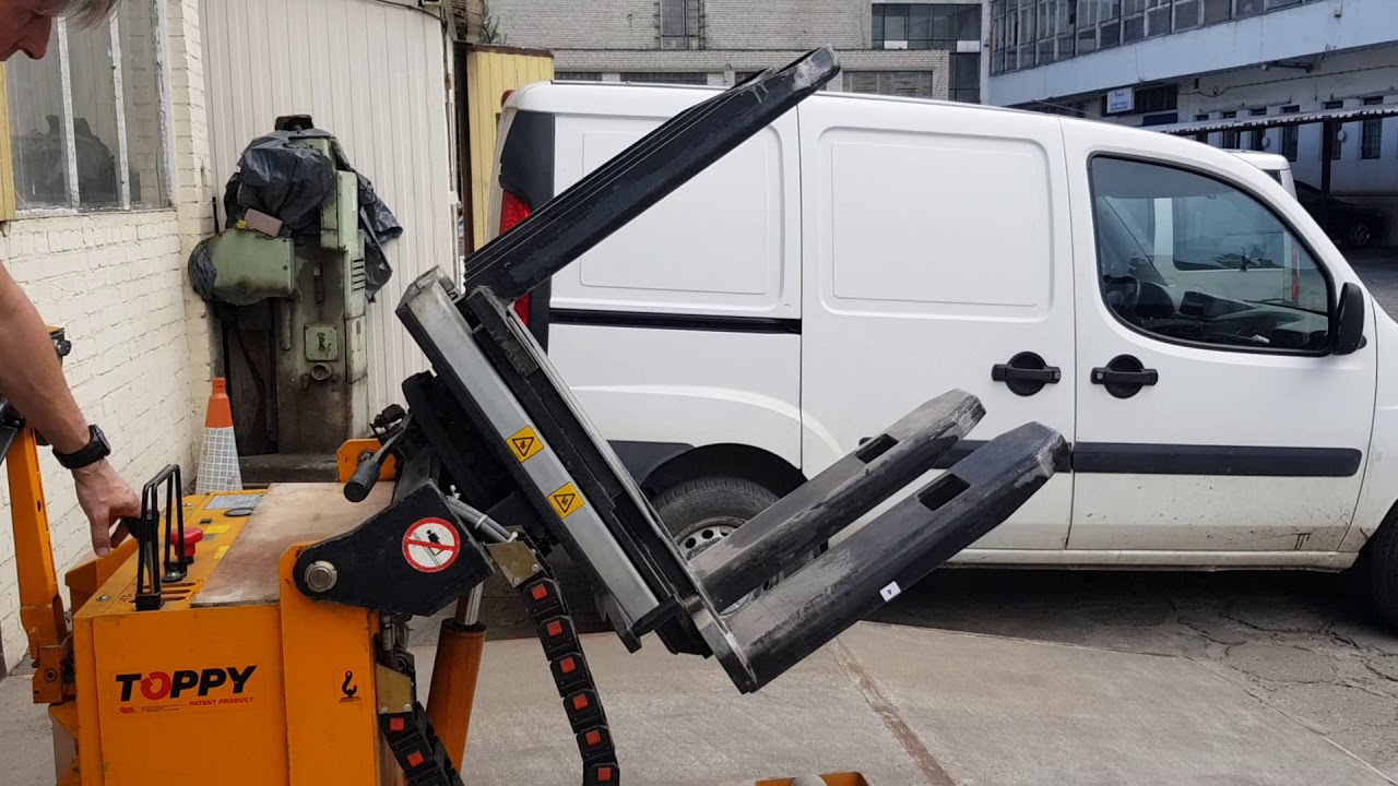 Obracak do palet Toppy/ Toppy pallet inverter