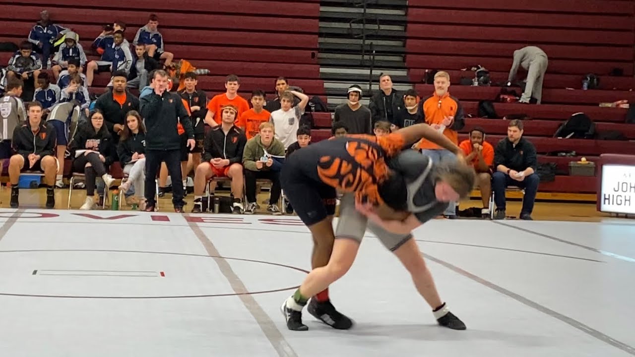 Kaitlyn A. Johnson senior high school wrestling vs Minneapolis South