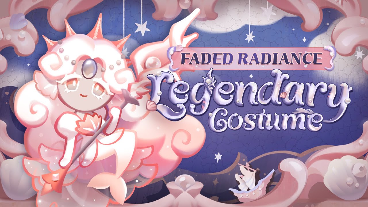Black Pearl Cookie's New Legendary Costume 🌊 Faded Radiance!