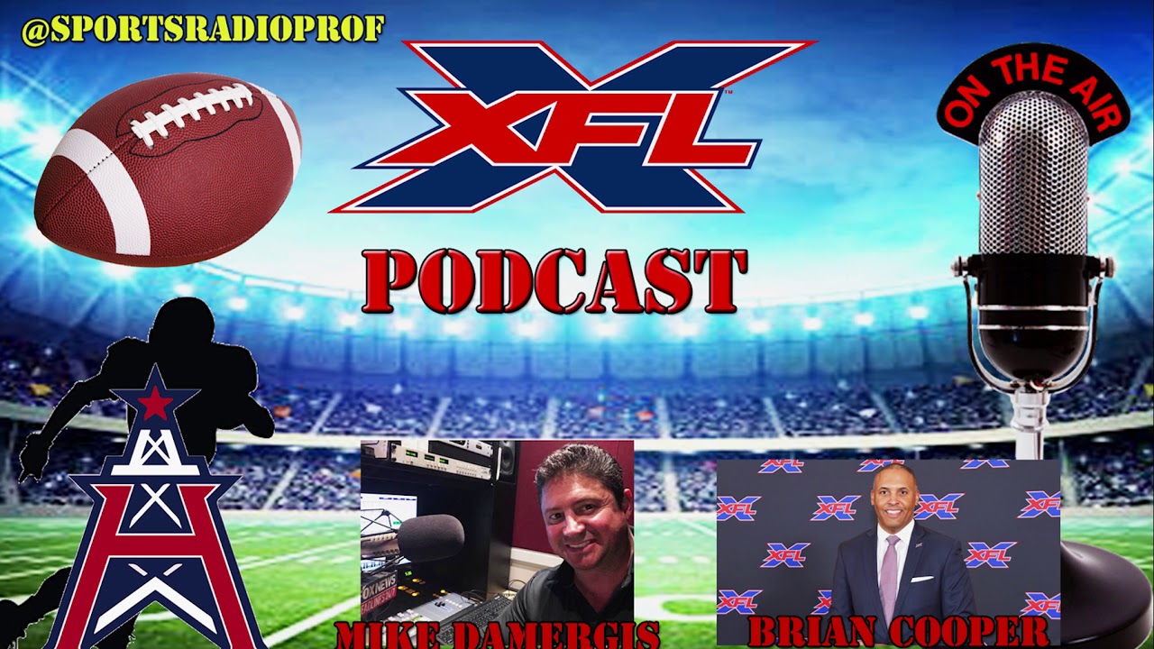 XFL Podcast with Houston Roughnecks President Brian Cooper