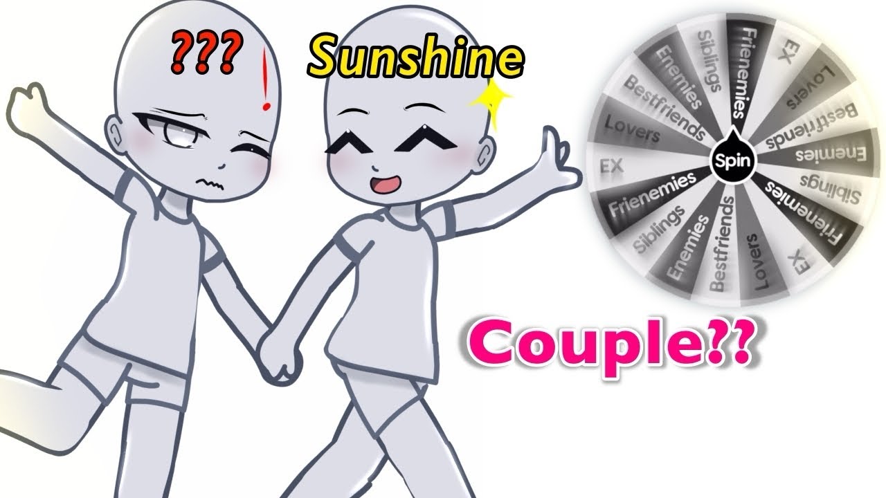 Making a Couple OC [Sunshine Edition]✨(LOVERS?!)  (Spin The Wheel!) || Gacha Challenge