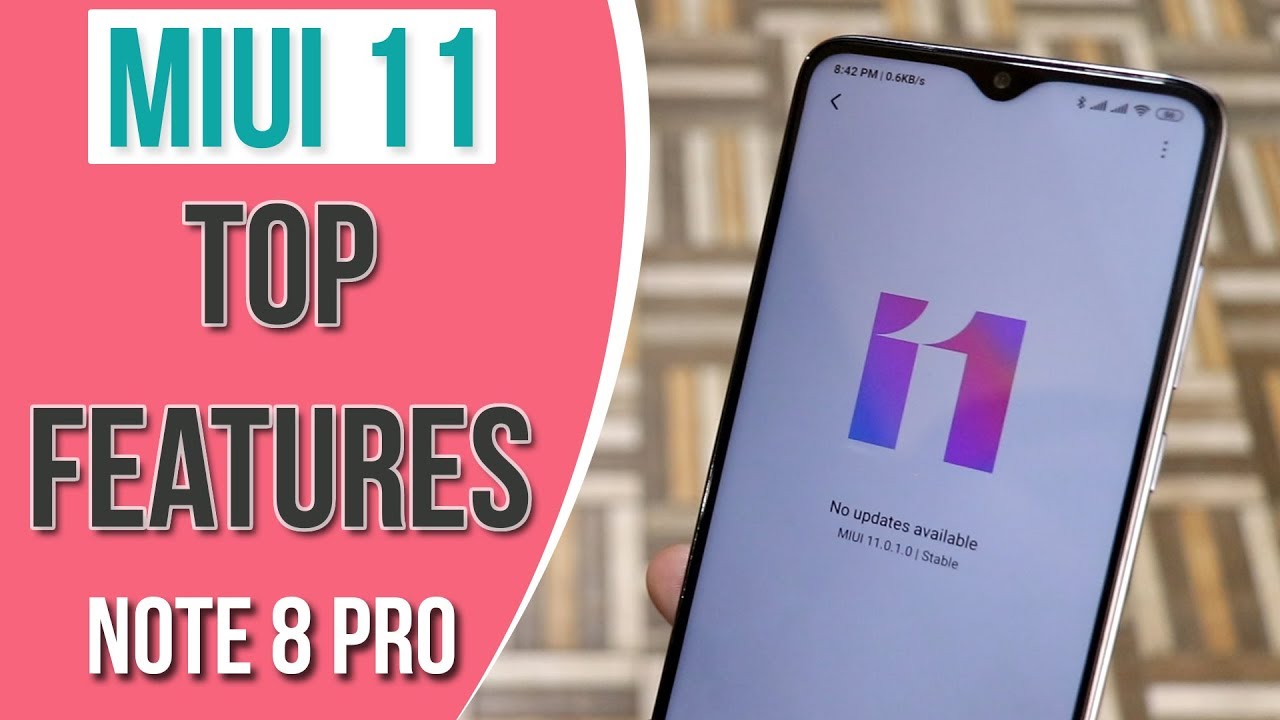Redmi Note 8 PRO MIUI 11 Stable Update, Top Features