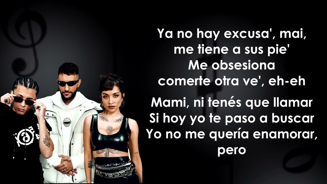 Maria Becerra, Trueno, Big One - Cuando Te Vi (Letra)