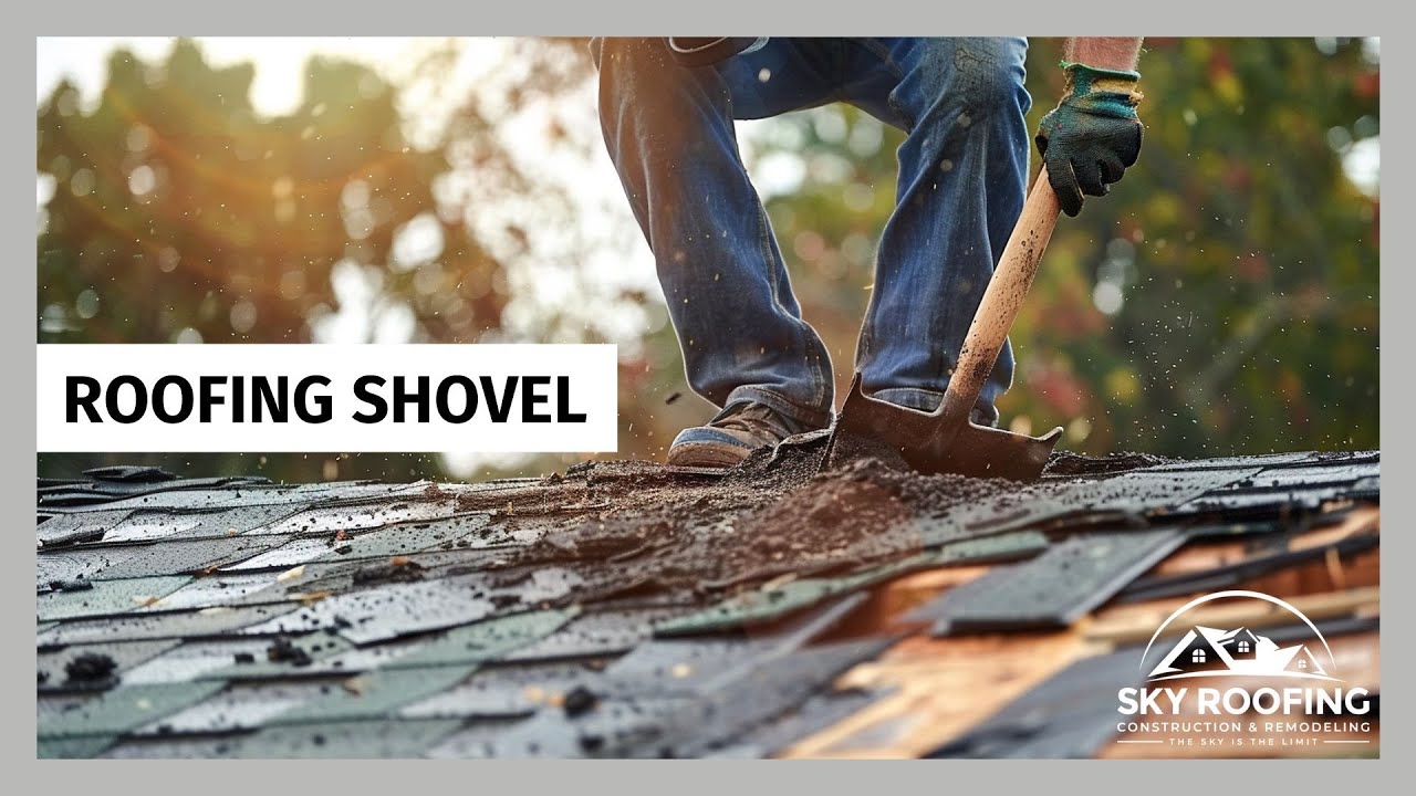 Roofing Shovel - Sky Roofing Construction & Remodeling - Call (210) 942-9797